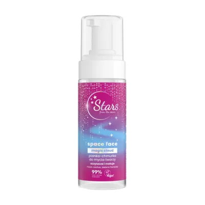 STARS FROM THE STARS SPACE FACE MAGIC CLOUD OCZYSZCZAJĄCA PIANKA-CHMURKA DO MYCIA TWARZY 150ML