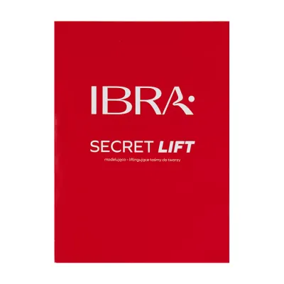 IBRA SECRET LIFT MODELUJĄCO-LIFTINGUJĄCE TAŚMY DO TWARZY BLACK