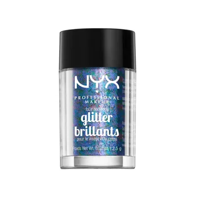 NYX PROFESSIONAL MAKEUP GLITTER BRILLANTS BROKAT DO TWARZY I CIAŁA 11 VIOLET 2,5G