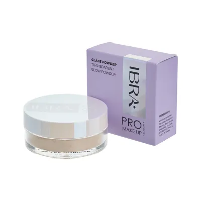 IBRA PRO MAKEUP ACADEMY SYPKI PUDER DO TWARZY GLASS POWDER 5G