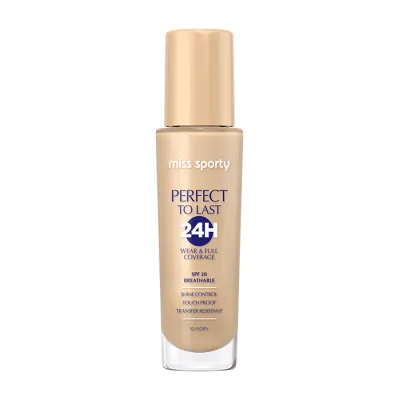 MISS SPORTY PERFECT TO LAST 24H PODKŁAD DO TWARZY 10 IVORY 30ML