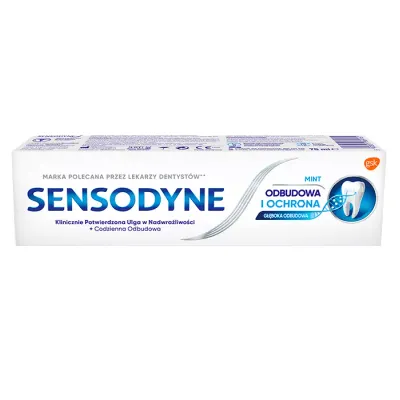 SENSODYNE ODBUDOWA I OCHRONA PASTA DO ZĘBÓW NADWRAŻLIWYCH 75 ML