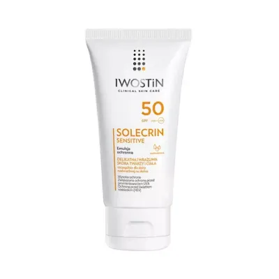 IWOSTIN SOLECRIN SENSITIVE EMULSJA OCHRONNA SPF50 100ML