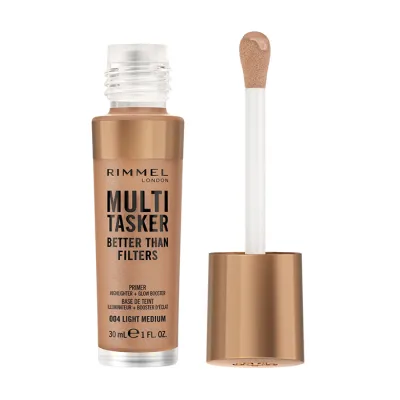 RIMMEL MULTI TASKER BETTER THAN FILTERS BAZA ROZŚWIETLAJĄCA 3W1 004 LIGHT MEDIUM 30ML