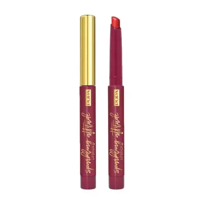 PUPA SPARKLING ATTITUDE POMADKA W KREDCE 001 PRECIOUS CHERRY