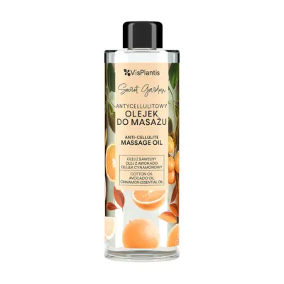 VIS PLANTIS SECRET GARDEN ANTYCELLULITOWY OLEJEK DO MASAŻU 200ML