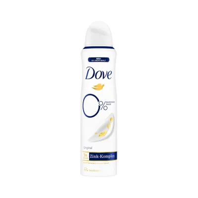 DOVE ZINC KOMPLEX ANTYPERSPIRANT W SPRAYU ORIGINAL 150ML