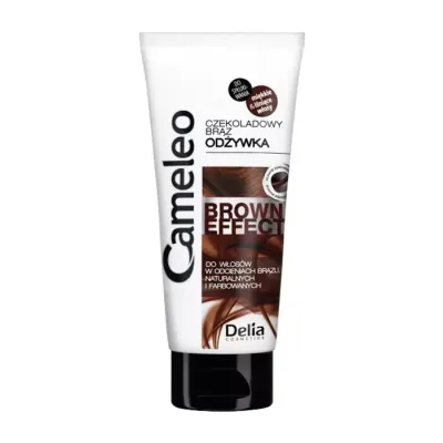 DELIA CAMELEO BROWN EFFECT ODŻYWKA Z EFEKTEM POGŁĘBIANIA KOLORU 200ML