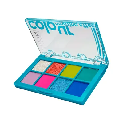 INGRID COSMETICS AMAZING EFFECT COLOUR PALETA CIENI DO POWIEK 10G