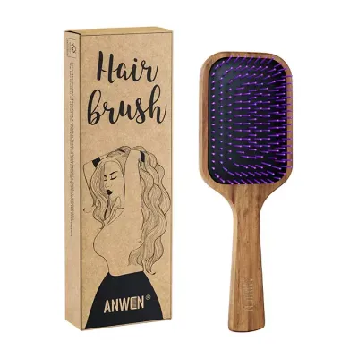 ANWEN HAIR BRUSH DREWNIANA SZCZOTKA DO WŁOSÓW