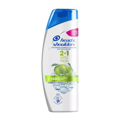 HEAD & SHOULDERS 2IN1 SZAMPON DO WŁOSÓW Z ODŻYWKĄ APPLE FRESH 360ML