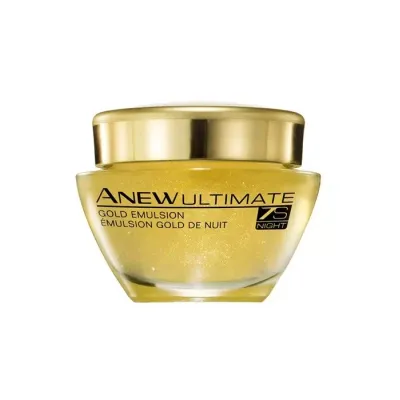 AVON ANEW SKIN RENEWING GOLD EMULSION EMULSJA Z BIOAKTYWNYM ZŁOTEM NA NOC 50ML