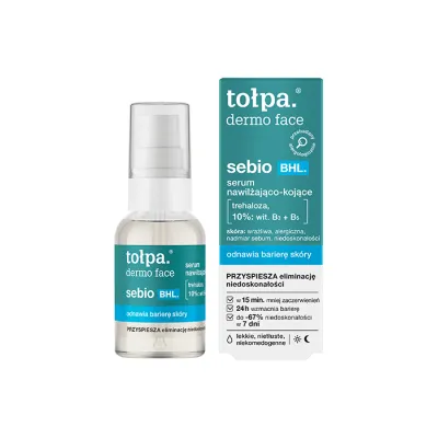 TOŁPA DERMO FACE SEBIO BHL SERUM NAWILŻAJĄCO-KOJĄCE 30ML