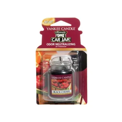 YANKEE CANDLE CAR JAR ULTIMATE ZAPACH DO SAMOCHODU BLACK CHERRY