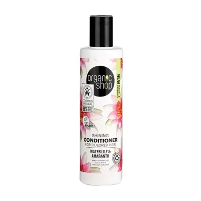 ORGANIC SHOP ODŻYWKA DO WŁOSÓW FARBOWANYCH WATER LILY&AMARANTH 280ML