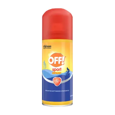 OFF SPORT SPRAY NA KOMARY I KLESZCZE DEET 25% 100ML