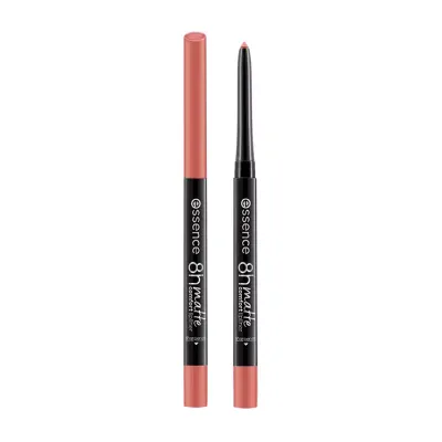 ESSENCE 8H MATTE COMFORT WODOODPORNA KONTURÓWKA DO UST 04 ROSY NUDE 0,3G