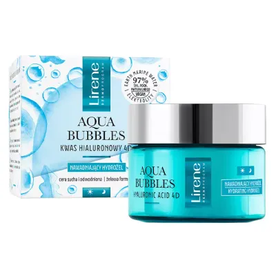 LIRENE AQUA BUBBLES NAWADNIAJĄCY HYDROŻEL 50ML