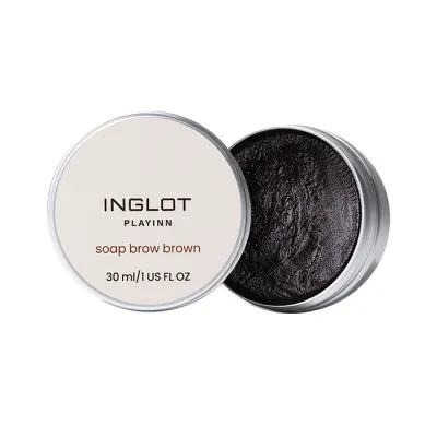 INGLOT PLAYINN SOAP BROW MYDŁO DO BRWI BROWN 30ML