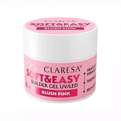 Claresa Soft & Easy żel budujący Blush Pink 45g