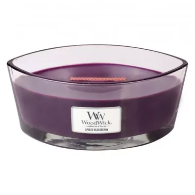 WOODWICK ELLIPSE CANDLE ŚWIECA ZAPACHOWA SPICED BLACKBERRY 453,6G