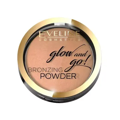 EVELINE GLOW&GO BRONZING POWDER WYPIEKANY PUDER BRĄZUJĄCY JAMAICA BAY 02 8,5G