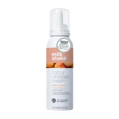 MILK SHAKE COLOUR WHIPPED CREAM ODŻYWCZA PIANKA KOLORYZUJĄCA DO WŁOSÓW ROSE BROWN 100ML