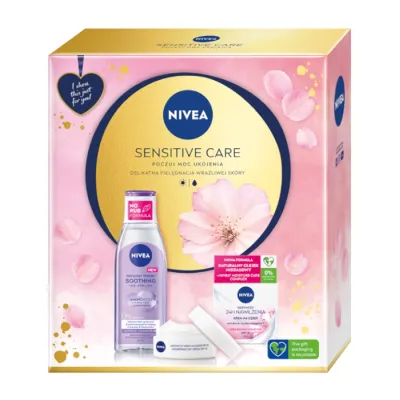 NIVEA SENSITIVE CARE ZESTAW KOSMETYKÓW DLA KOBIET