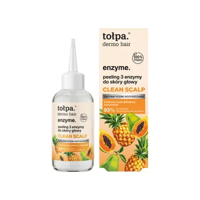 TOŁPA DERMO HAIR ENZYME PEELING 3 ENZYMY DO SKÓRY GŁOWY 100ML