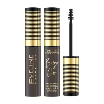 EVELINE BROW&GO! TUSZ DO BRWI 02 DARK 6ML