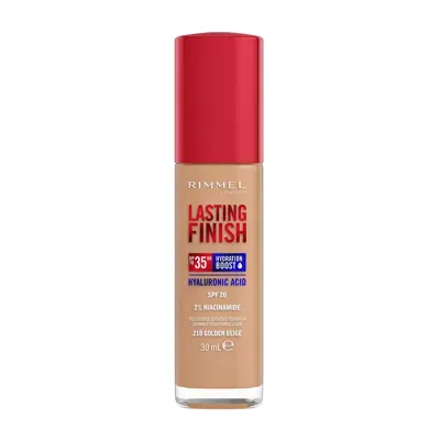 RIMMEL LASTING FINISH 35HR PODKŁAD DO TWARZY 210 GOLDEN BEIGE 30ML