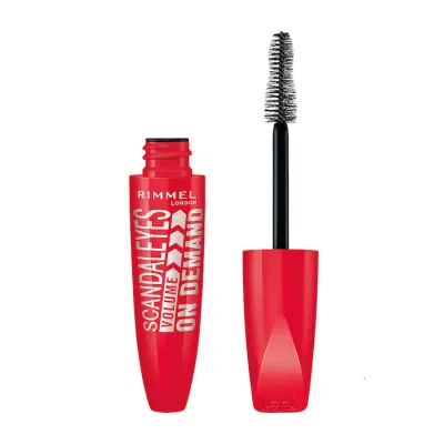 RIMMEL SCANDALEYES VOLUME ON DEMAND TUSZ DO RZĘS 001 BLACK 12ML