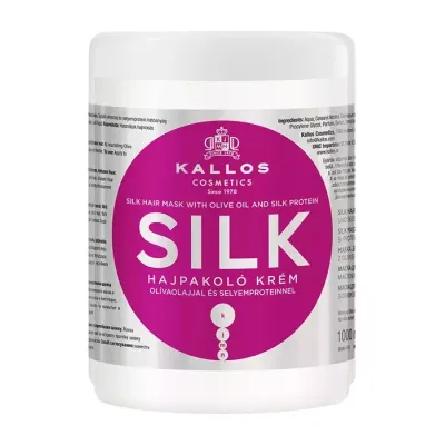 KALLOS KJMN SILK MASKA Z JEDWABIEM 1000ML