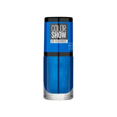 MAYBELLINE COLOR SHOW 60 SECONDS TRADYCYJNY LAKIER DO PAZNOKCI 661 OCEAN BLUE 6,7ML