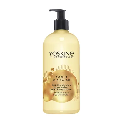 YOSKINE GOLD&CAVIAR BALSAM DO CIAŁA Z CERAMIDAMI BIOMIMETYCZNYMI 400ML