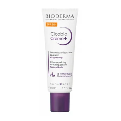 Bioderma Cicabio odbudowująco-łagodzący krem spf50+ 40ml