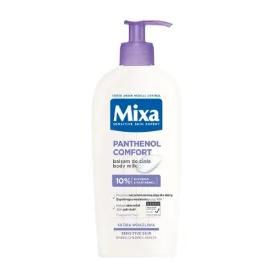 MIXA PANTHENOL COMFORT KOJĄCY BALSAM DO CIAŁA SKÓRA WRAŻLIWA 400ML