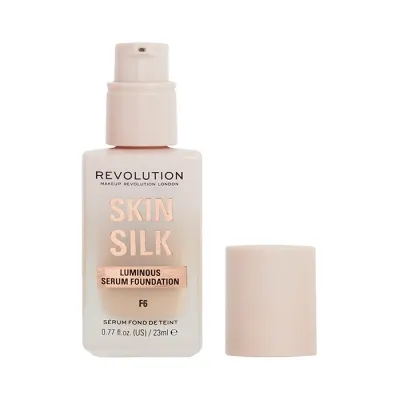 MAKEUP REVOLUTION SKIN SILK SERUM FOUNDATION PIELĘGNUJĄCY PODKŁAD DO TWARZY F6 23ML