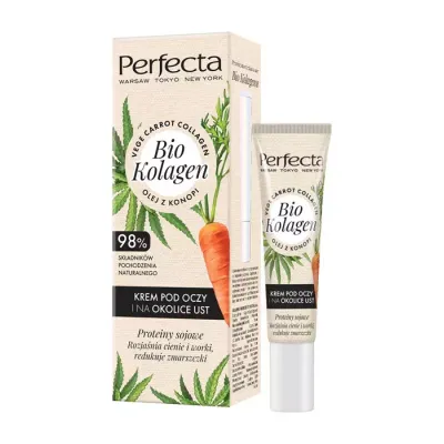 PERFECTA BIO KOLAGEN KREM POD OCZY I NA OKOLICE UST 15ML