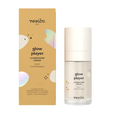 RESIBO GLOW PLAYER ROZŚWIETLAJĄCY KREM DO TWARZY 30ML