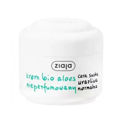 ZIAJA SERIA ALOESOWA KREM NIEPERFUMOWANY 50ML