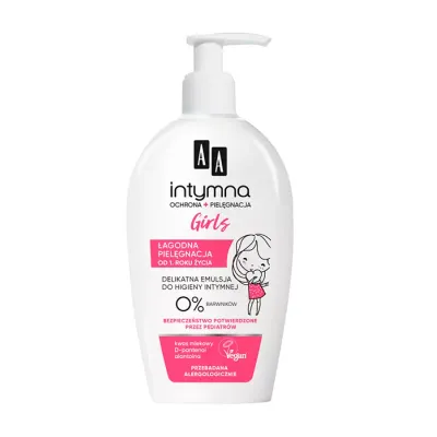 AA BABY GIRL EMULSJA DO HIGIENY INTYMNEJ 300ML