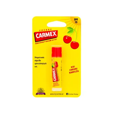 CARMEX MOISTURISING LIP BALM NAWILŻAJĄCY BALSAM DO UST W SZTYFCIE CHERRY 4,25G