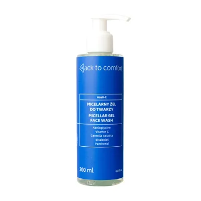 BACK TO COMFORT AZELI-C MICELARNY ŻEL DO MYCIA TWARZY 200ML