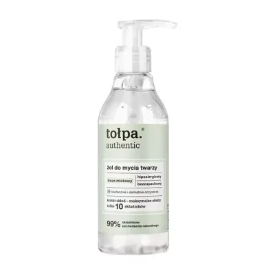 TOŁPA AUTHENTIC ŻEL DO MYCIA TWARZY 195ML