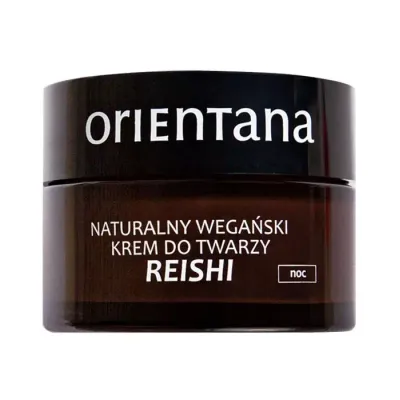 ORIENTANA REISHI NATURALNY WEGAŃSKI KREM DO TWARZY NA NOC 50ML