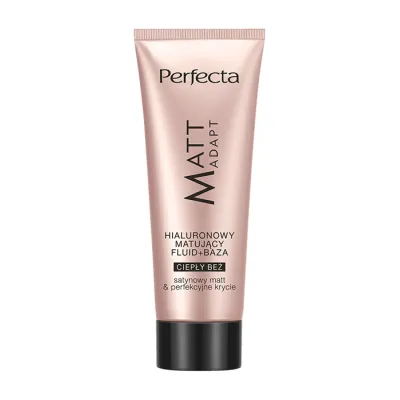 PERFECTA MATT ADAPT HIALURONOWY PODKŁAD MATUJĄCY CIEPŁY BEŻ 30ML