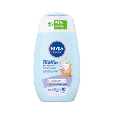 NIVEA BABY MLECZKO NAWILŻAJĄCE NA DOBRANOC DLA DZIECI 200ML