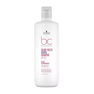 SCHWARZKOPF BC BONACURE COLOR FREEZE SILVER SZAMPON DO WŁOSÓW 1000ML