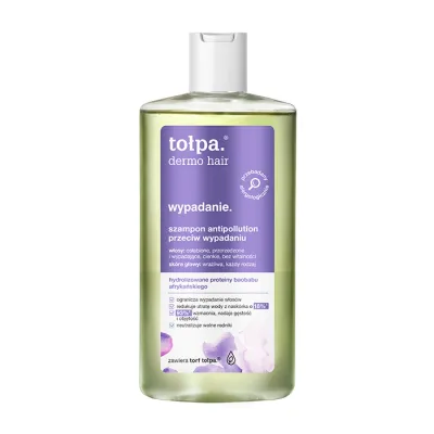 TOŁPA DERMO HAIR WYPADANIE SZAMPON ANTIPOLLUTION PRZECIW WYPADANIU 250ML